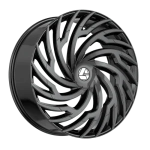 Azara – AZA-536 – Black – 18″x8″ 35mm – All weather Wheels – AZA-5361883635GB